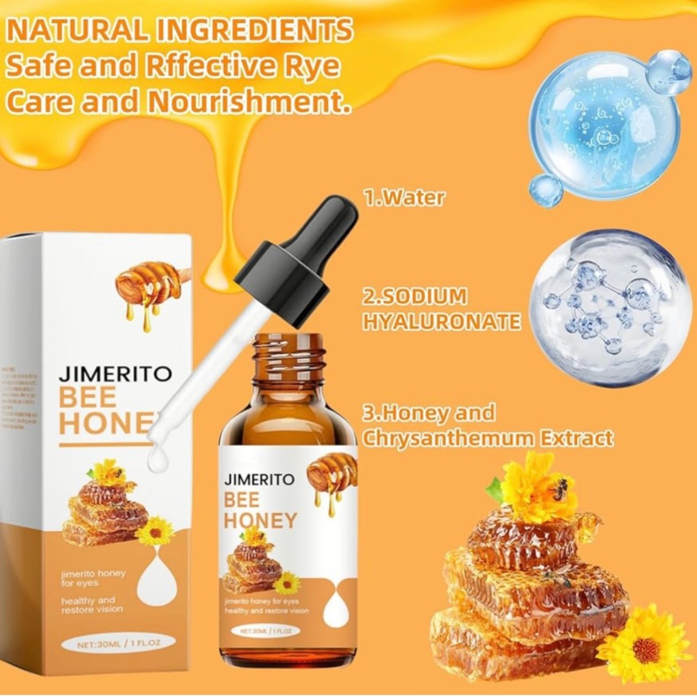 Bee Honey Moisturizing Eye Drops